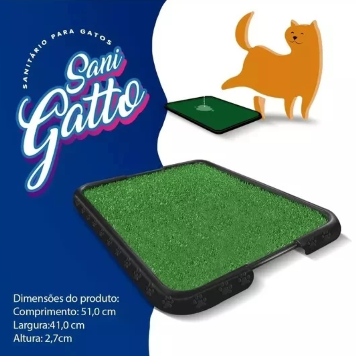 Sanitário Grama Sintética - vista 4