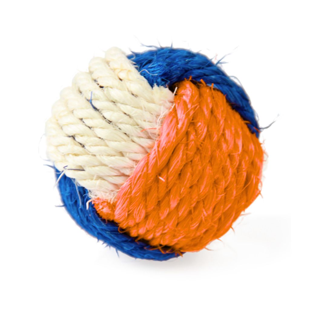Bola Sisal com Catnip Anti-Estresse