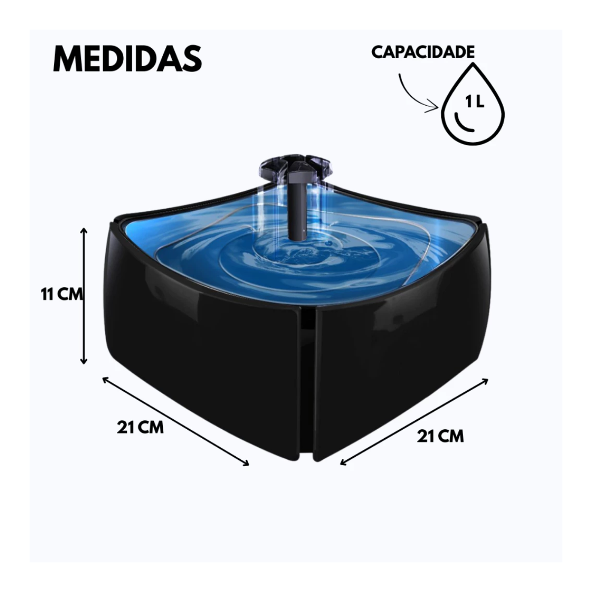 Fonte de Água Automática - vista 2