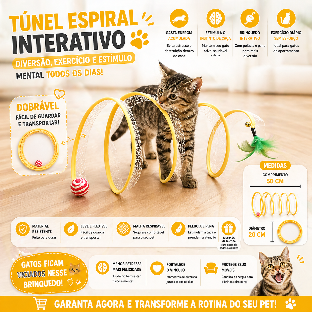 Túnel Interativo Espiral - vista 2
