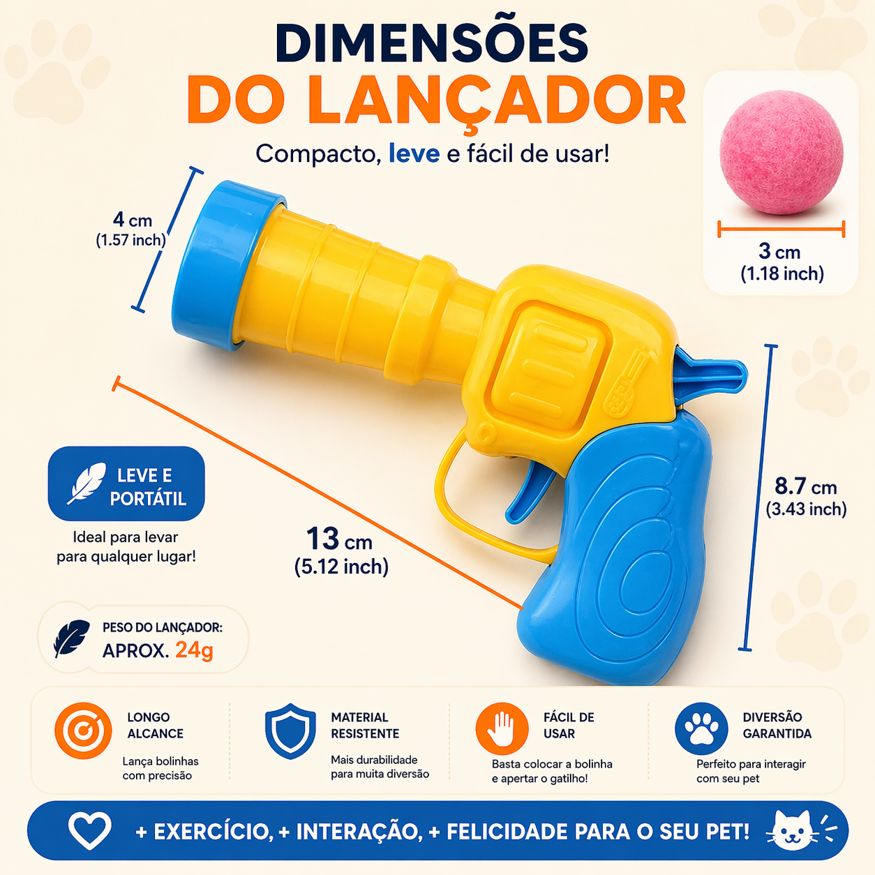 Lançador de Bolinhas - vista 2