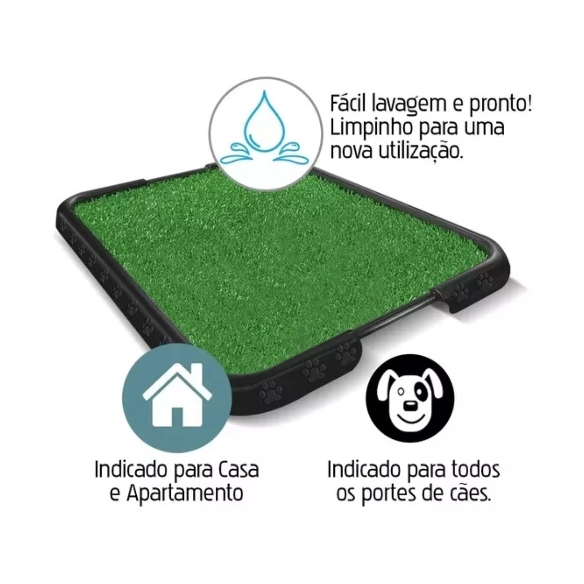 Sanitário Grama Sintética - vista 3