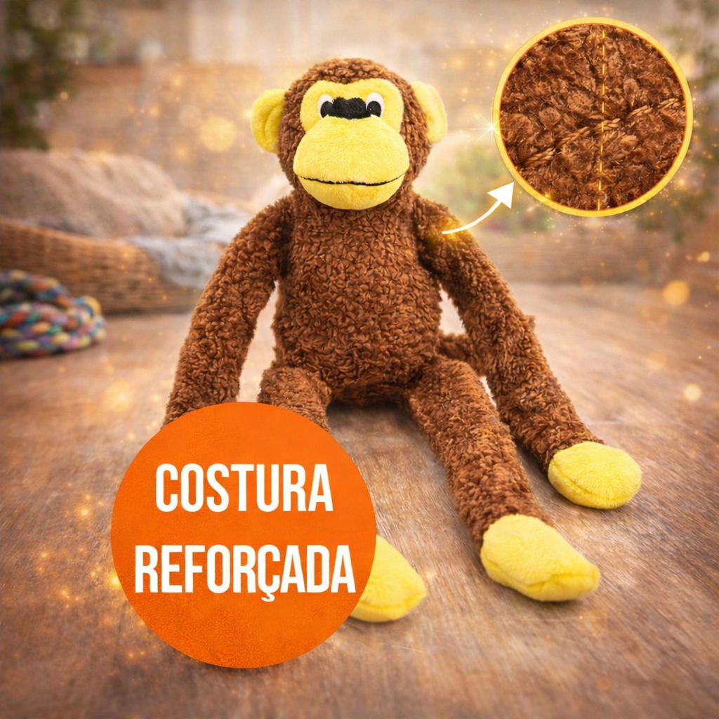 Kit Pelúcia Macaco e Pato - vista 3