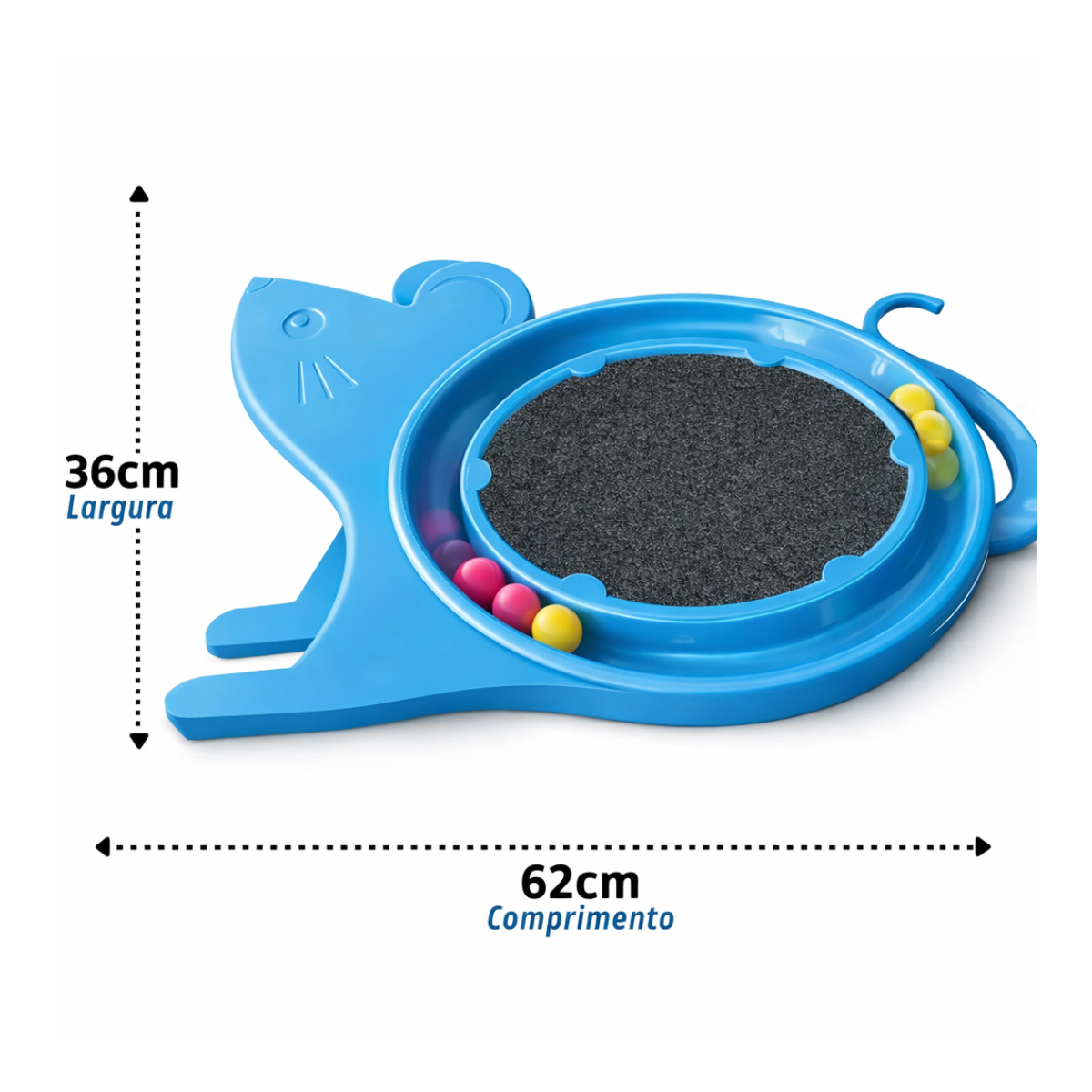 Arranhador Gato Mouse Play Interativo - vista 3