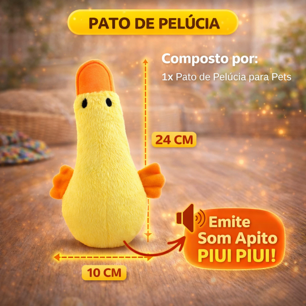 Kit Pelúcia Macaco e Pato - vista 4