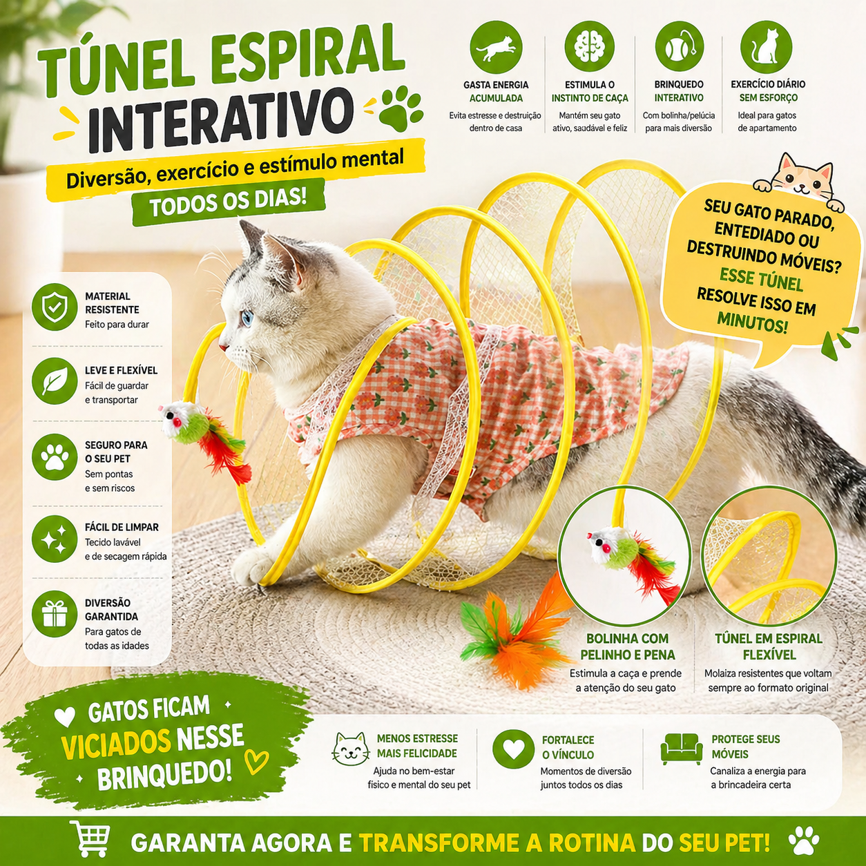 Túnel Interativo Espiral - vista 4