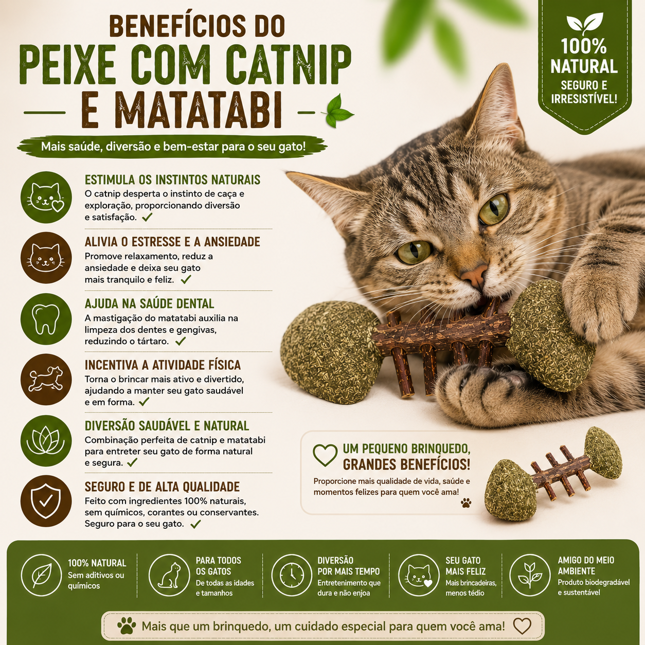 Peixe Interativo Catnip - vista 5