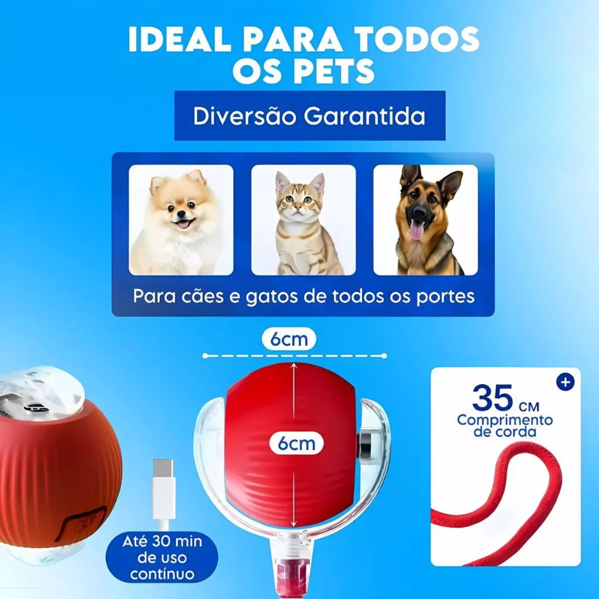 Bola Elétrica 360° - vista 5