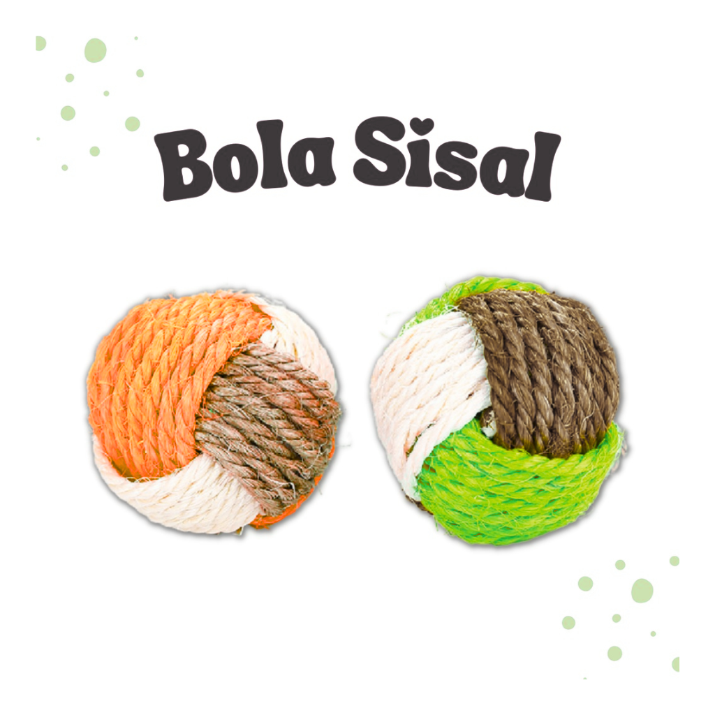 Bola Sisal Catnip - vista 6