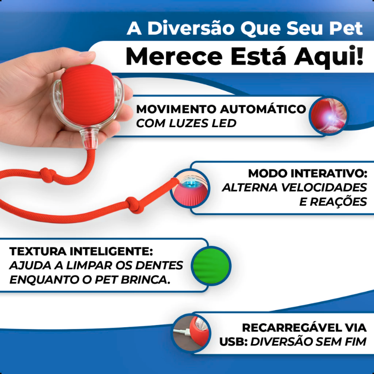 Bola Elétrica 360° - vista 8